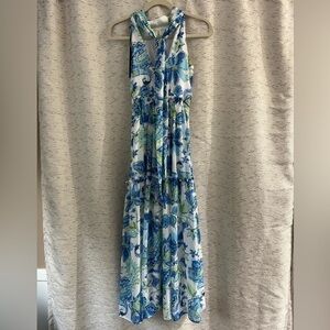 NICOLE MILLER NEW YORK Floral Halter
Chiffon Tiered Dress